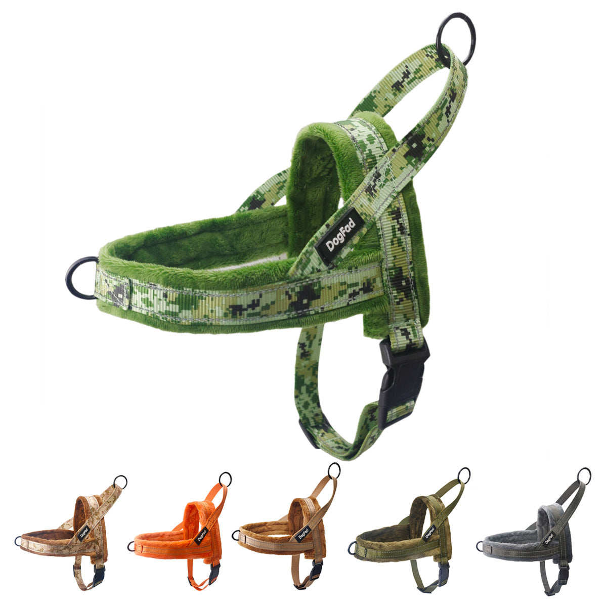 Pet Chest Strap With Flap For Comfortable Lining And Dog Leash