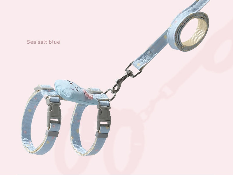 Cat Leash Anti-break Out Special Pet Chest Strap Adjustable