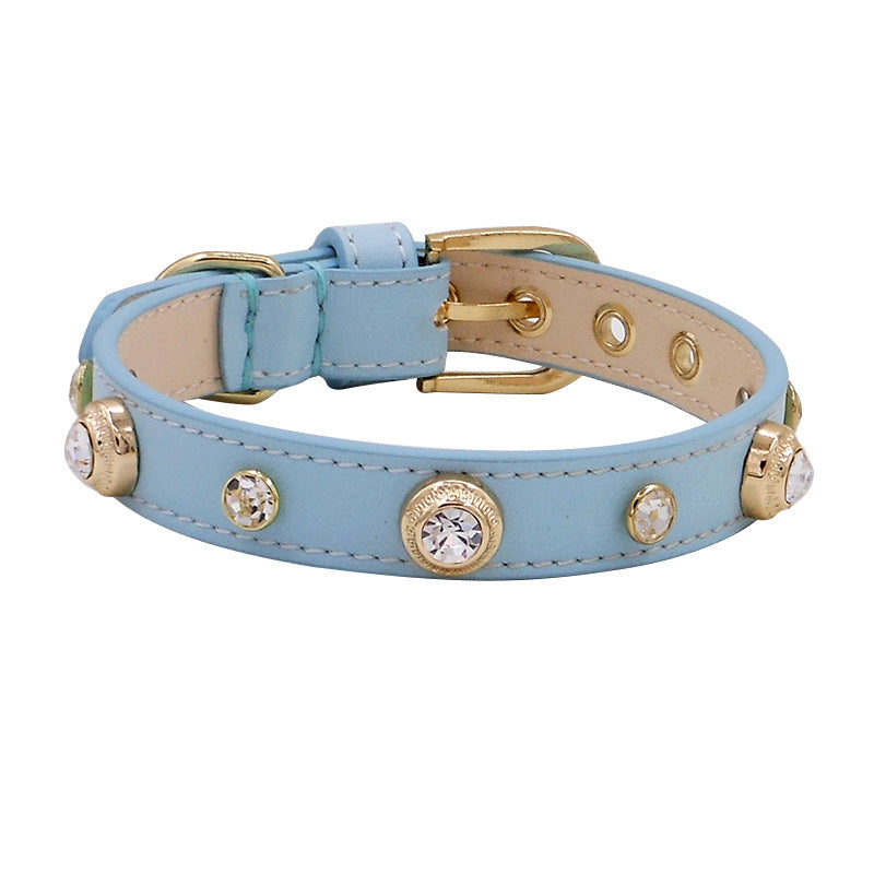 New Hot Sell Leather Pet Collar Multicolor