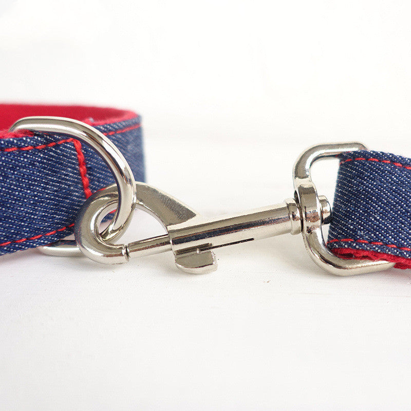 Dog collar traction rope set