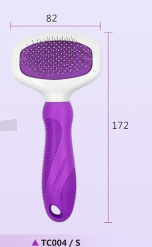 Stainless Steel Remove Floating Hair Professional Grooming Hair Pulling Cats And Dogs Open Knot Comb