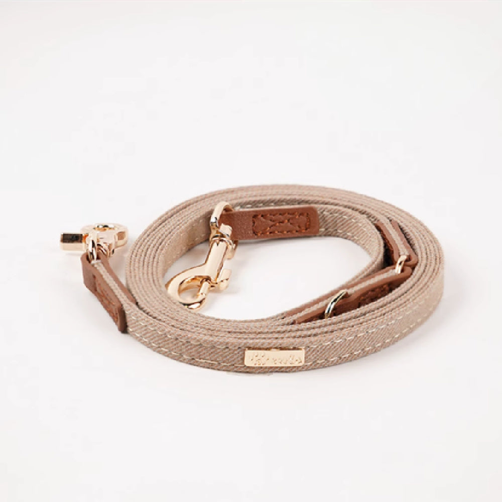 Adjustable Mohair Dog Collar with Safety Features