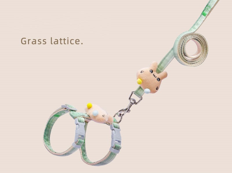 Cat Leash Anti-break Out Special Pet Chest Strap Adjustable
