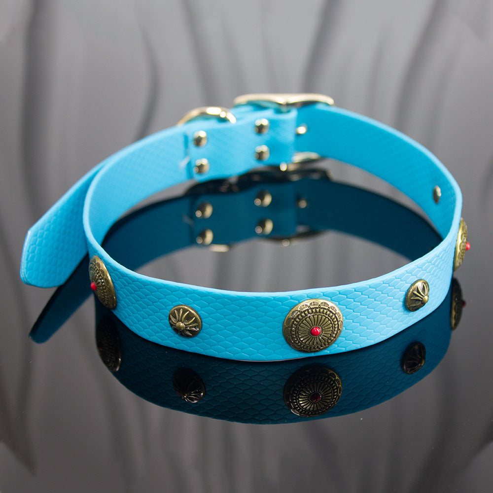 Ondaum Pet Encapsulated Webbing Dog Collar – Waterproof, Durable & Easy to Clean