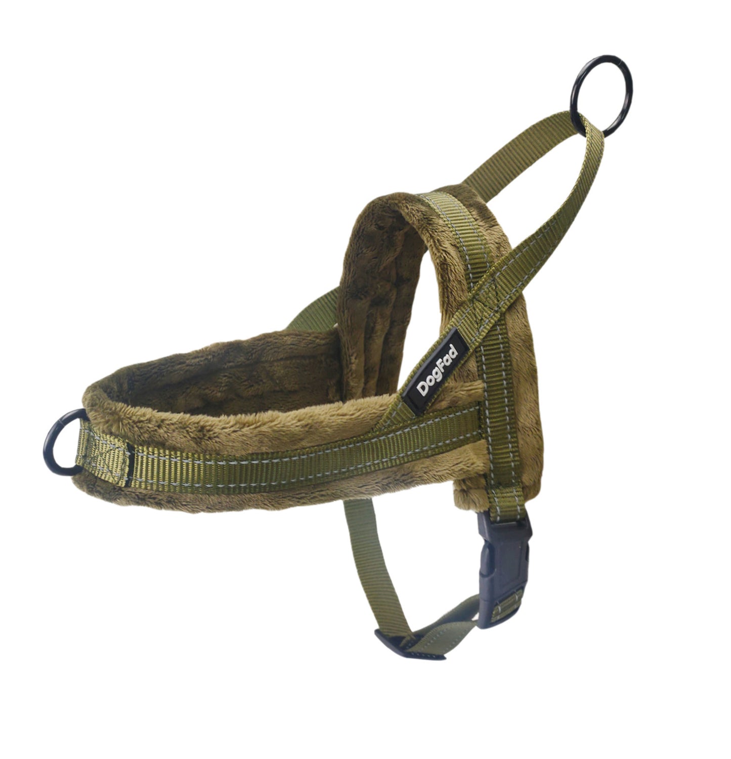 Pet Chest Strap With Flap For Comfortable Lining And Dog Leash