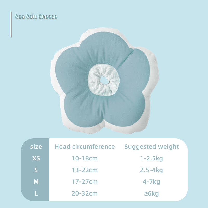 Adjustable Cat Flower Neck Collar for Recovery
