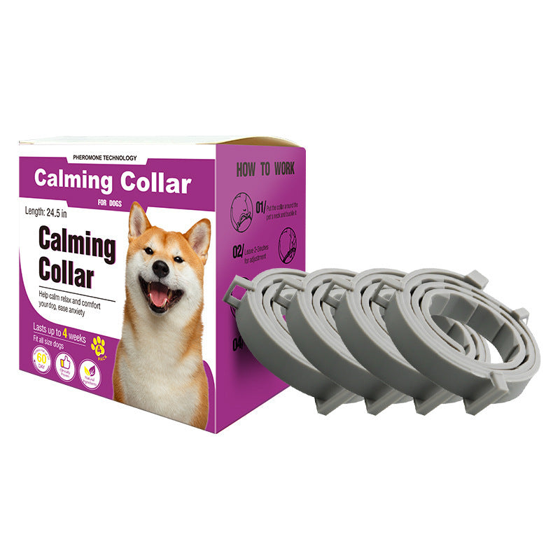 Ondaum Adjustable Soothing Collar for Cats and Dogs – Calm Your Pet with Comfort and Style