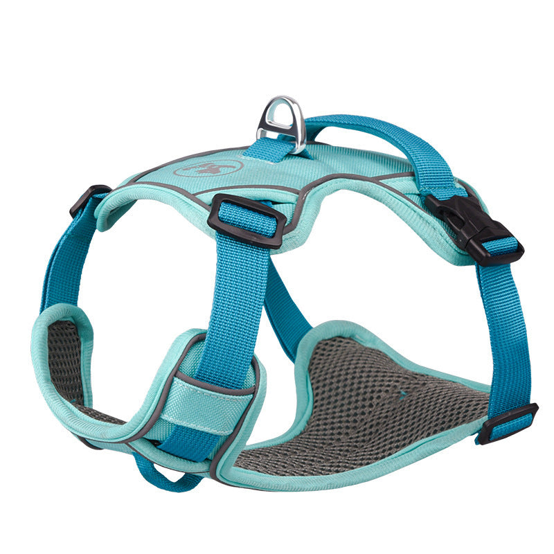 Large Anti Slip Pet Chest Harness In Traction Rope