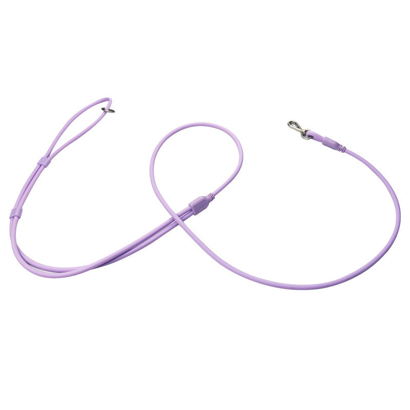 Pet Candy Color Hand Holding Rope