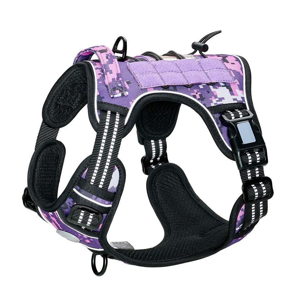 Tactical Outdoor Training Reflective Pet Traction Rope
