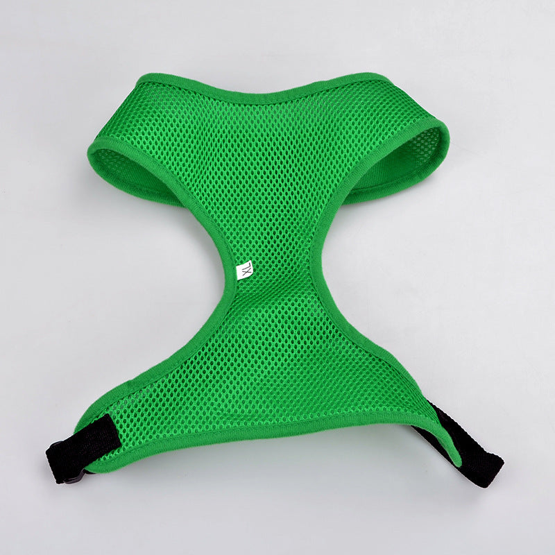 Pet mesh chest strap breathable mesh vest