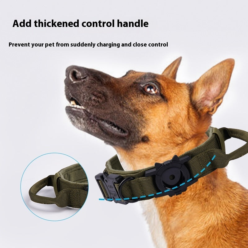 Tactical Dog Collar with Protective Cover