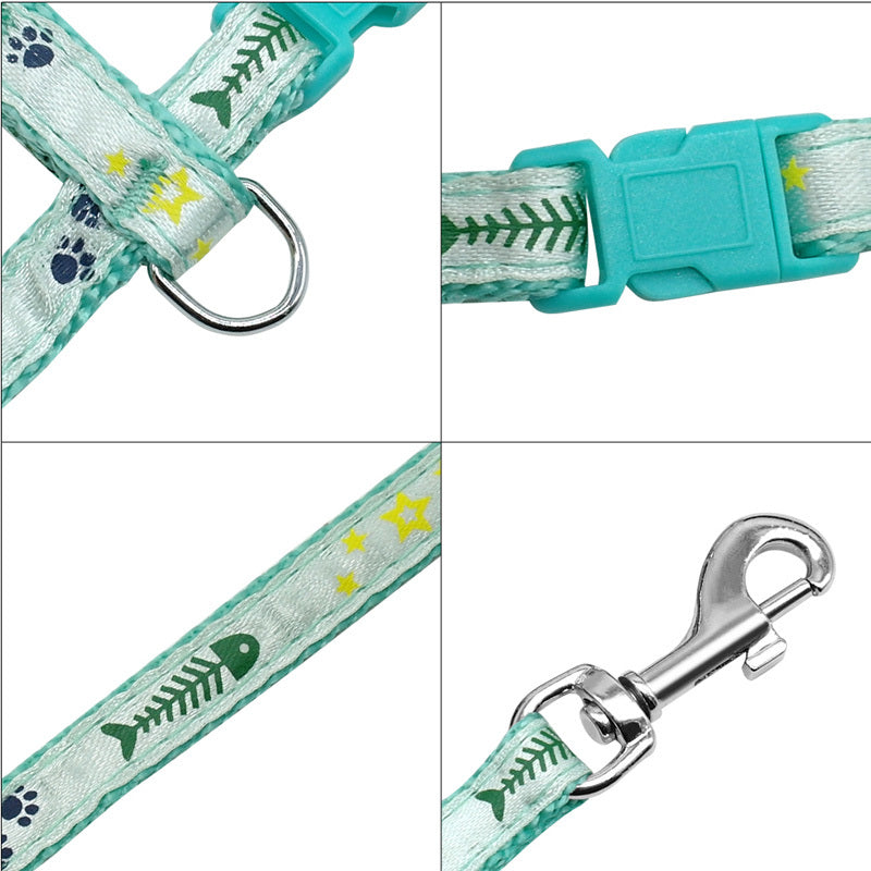 Night light cat traction rope