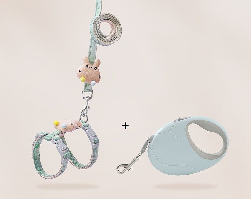 Cat Leash Anti-break Out Special Pet Chest Strap Adjustable