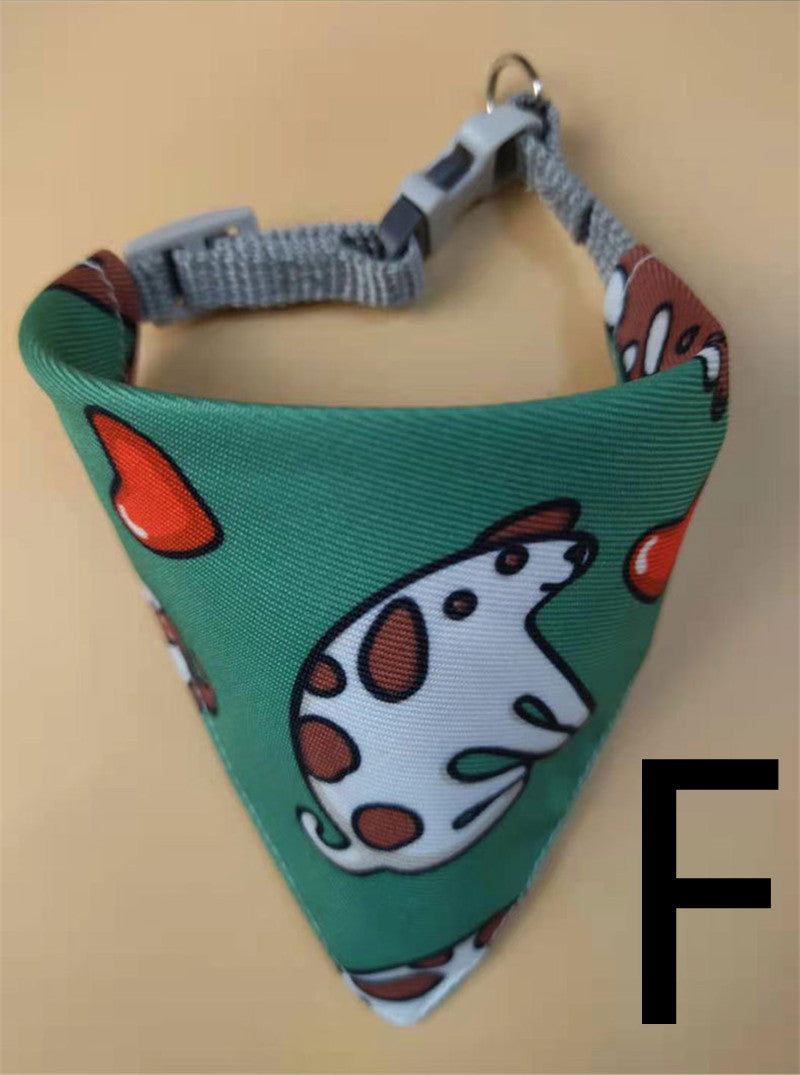 Pet Saliva Towel Triangle Scarf Collar Bib