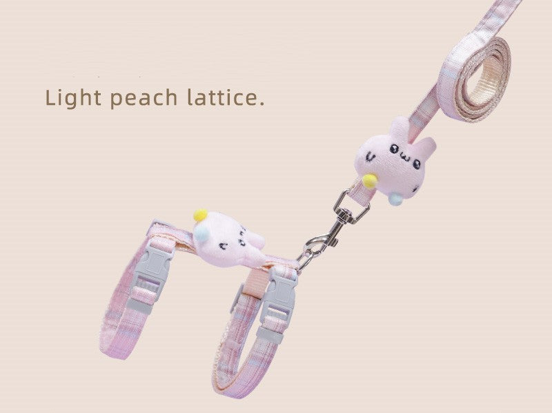 Cat Leash Anti-break Out Special Pet Chest Strap Adjustable