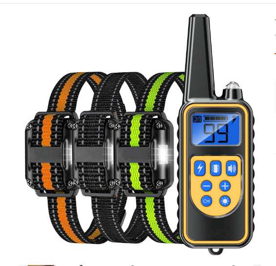 Remote Control Dog Training Collar – Bark Control Device