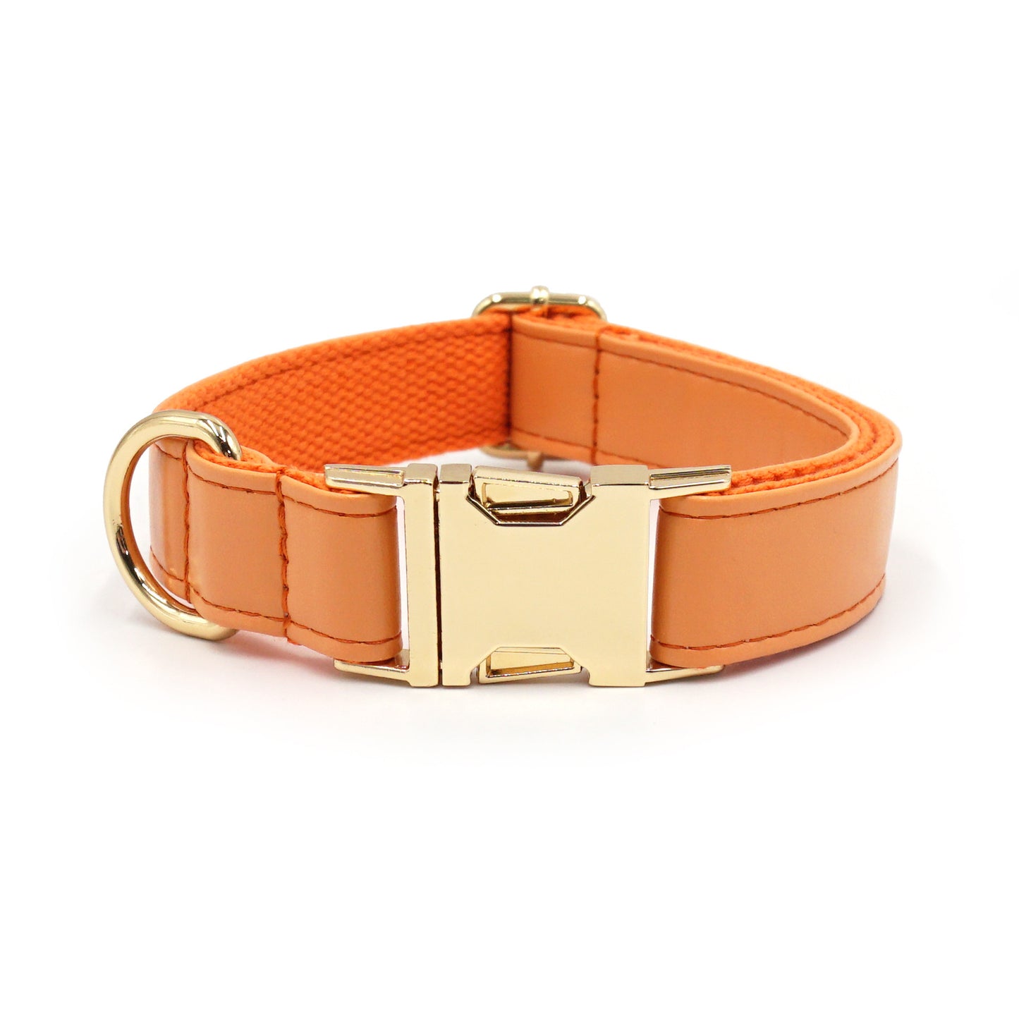 Stylish Leather Pet Collar in 14 Colors