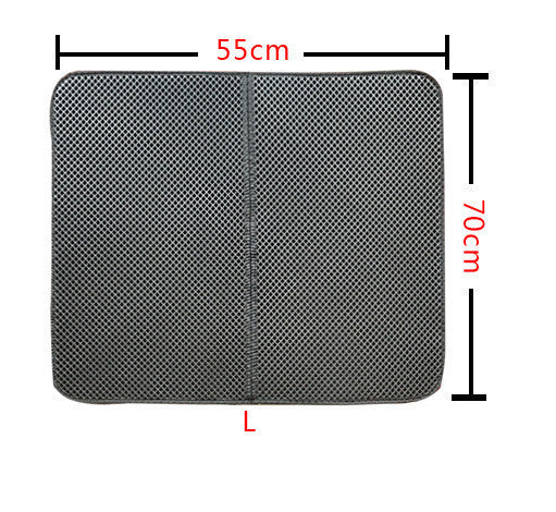 Double-Layer Cat Litter Mat