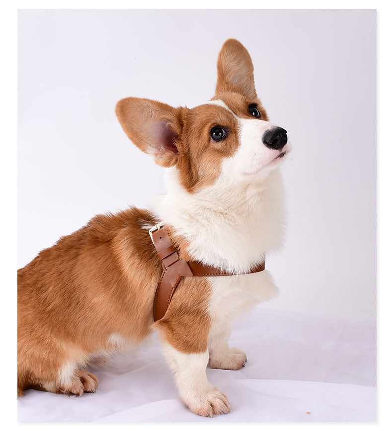 Pet Cat And Dog Chest Strap To Prevent Breakaway Out Of The Leash