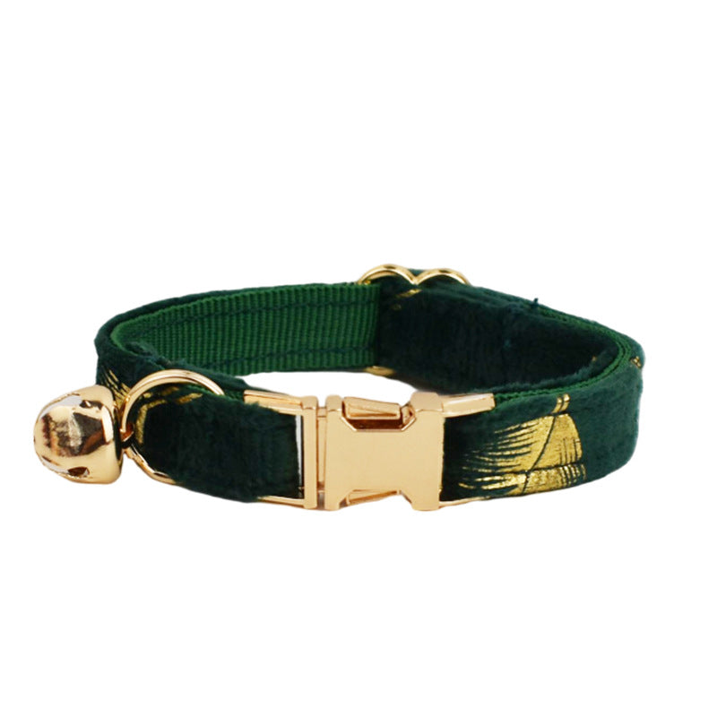 Pet Collar Cute Bell Bow Scarf