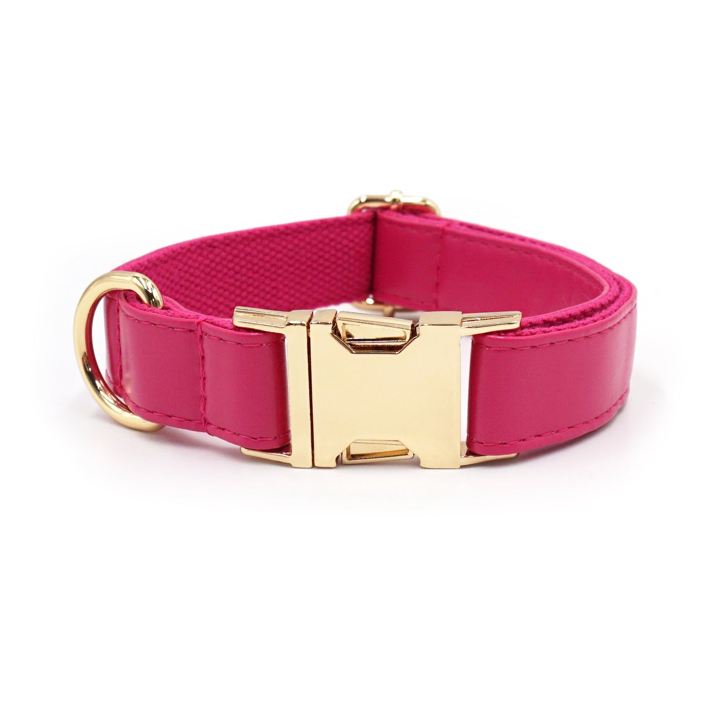 Stylish Leather Pet Collar in 14 Colors
