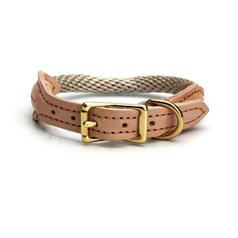 Adjustable Nylon Original Design Dog Cowhide Collar