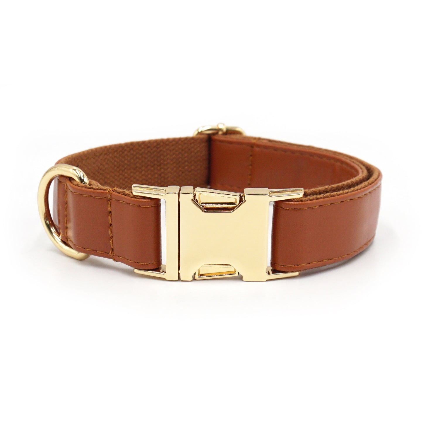 Stylish Leather Pet Collar in 14 Colors