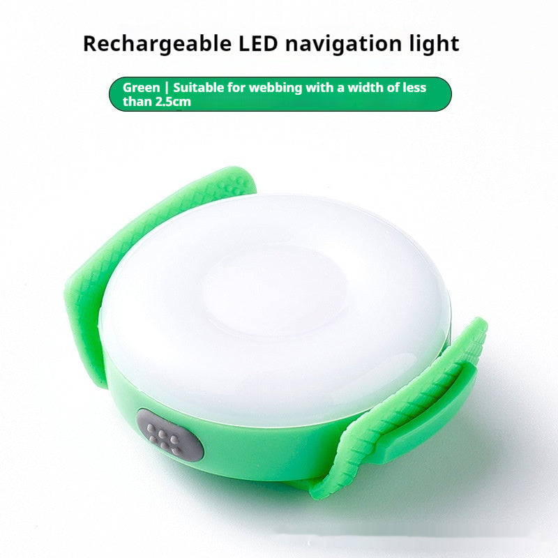 LED Lights Prevent Getting Lost And Emit When Walking A Dog At Night
