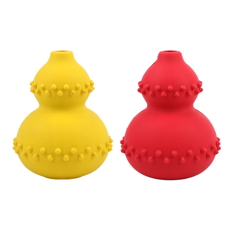Ondaum Durable Rubber Dog Toy - Treat Dispenser & Chew Ball