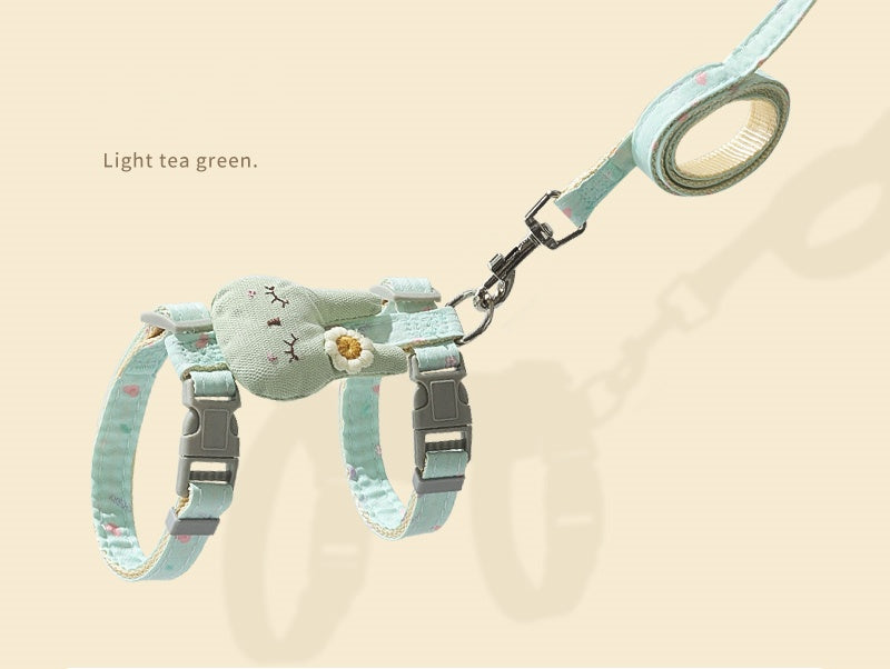 Cat Leash Anti-break Out Special Pet Chest Strap Adjustable