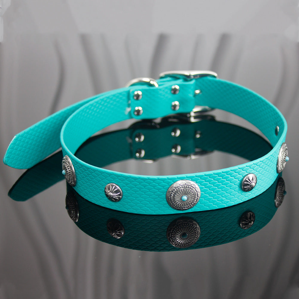 Ondaum Pet Encapsulated Webbing Dog Collar – Waterproof, Durable & Easy to Clean