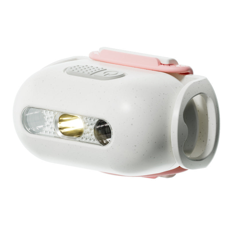 Ondaum Pet Luminous Collar Puppy Hanging Lamp Ring - Interactive LED Collar for Pets with Fun Patterns