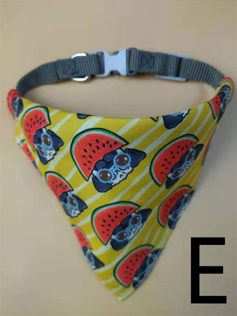 Pet Saliva Towel Triangle Scarf Collar Bib