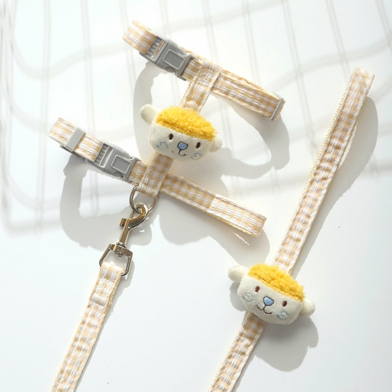 Cat Leash Anti-break Out Special Pet Chest Strap Adjustable