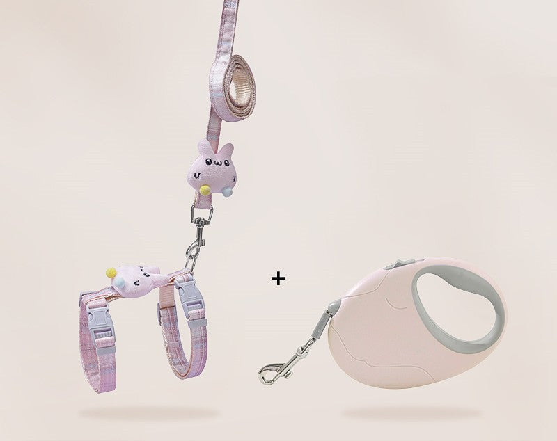 Cat Leash Anti-break Out Special Pet Chest Strap Adjustable