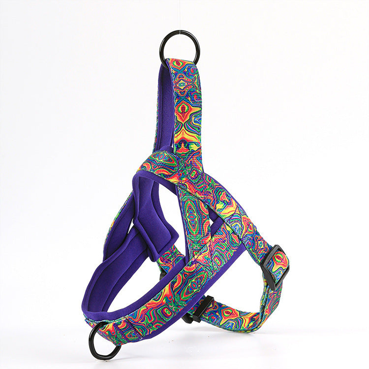Dog Hand Holding Rope Pet Vest Chest Strap