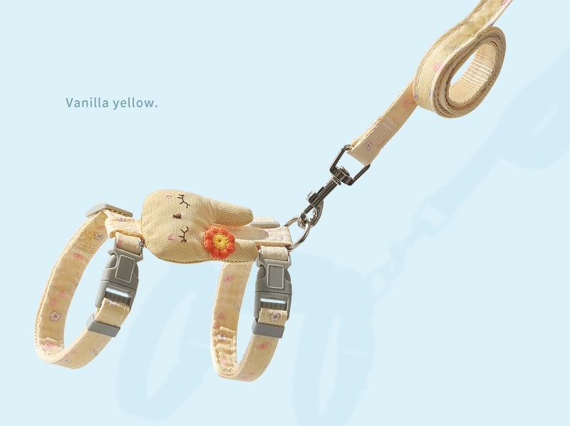 Cat Leash Anti-break Out Special Pet Chest Strap Adjustable