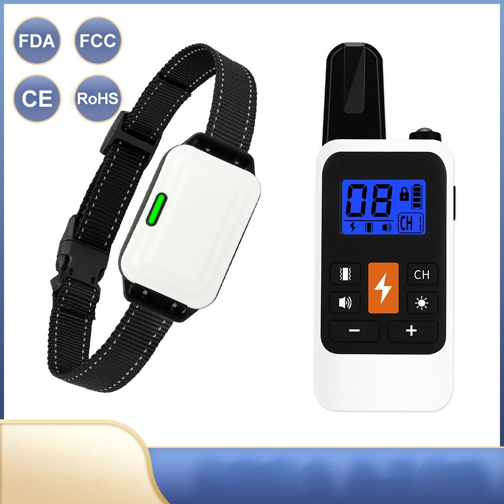 800 M Multifunctional Remote Control Electric Shock Collar LED Digital Display Charging Waterproof Training Device