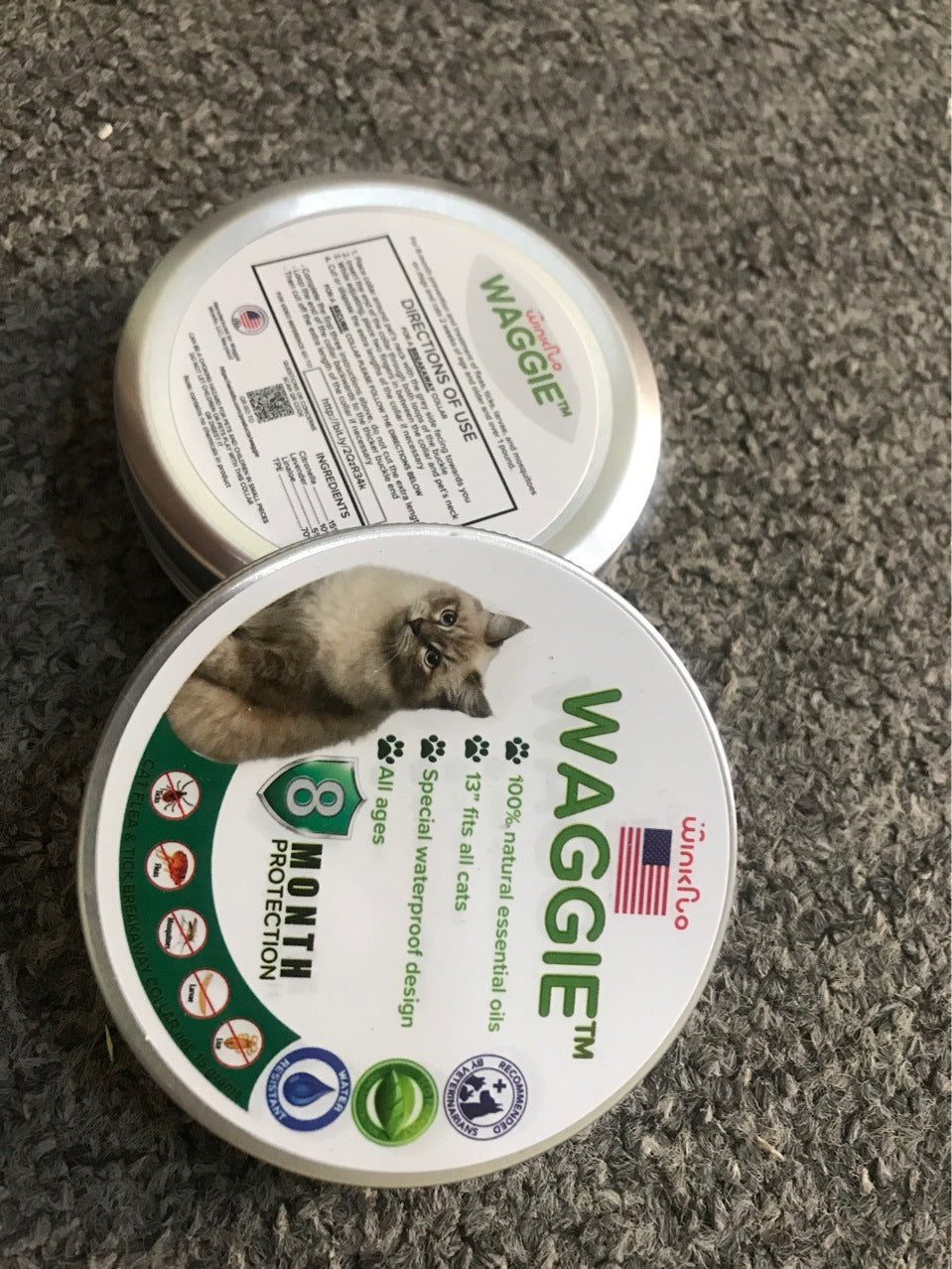 General Purpose Cat And Dog Repellent And Insect Repellent Collar