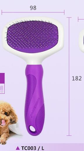 Stainless Steel Remove Floating Hair Professional Grooming Hair Pulling Cats And Dogs Open Knot Comb
