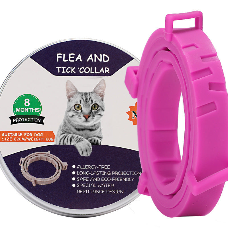 Dog Mosquito Repellent Collar Insect-proof Imidacloprid Cyesbiothrin Pet Collar