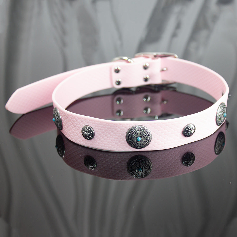 Ondaum Pet Encapsulated Webbing Dog Collar – Waterproof, Durable & Easy to Clean