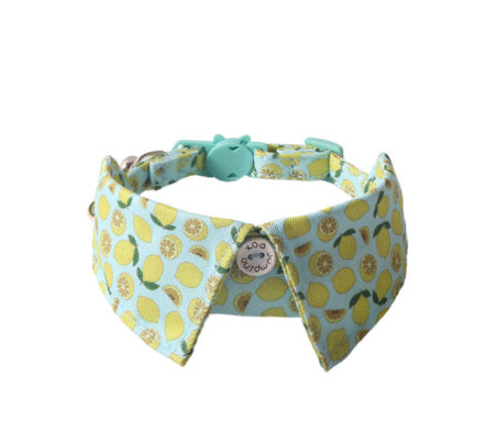 Fruit Blossom Bow Tie Cat Collar