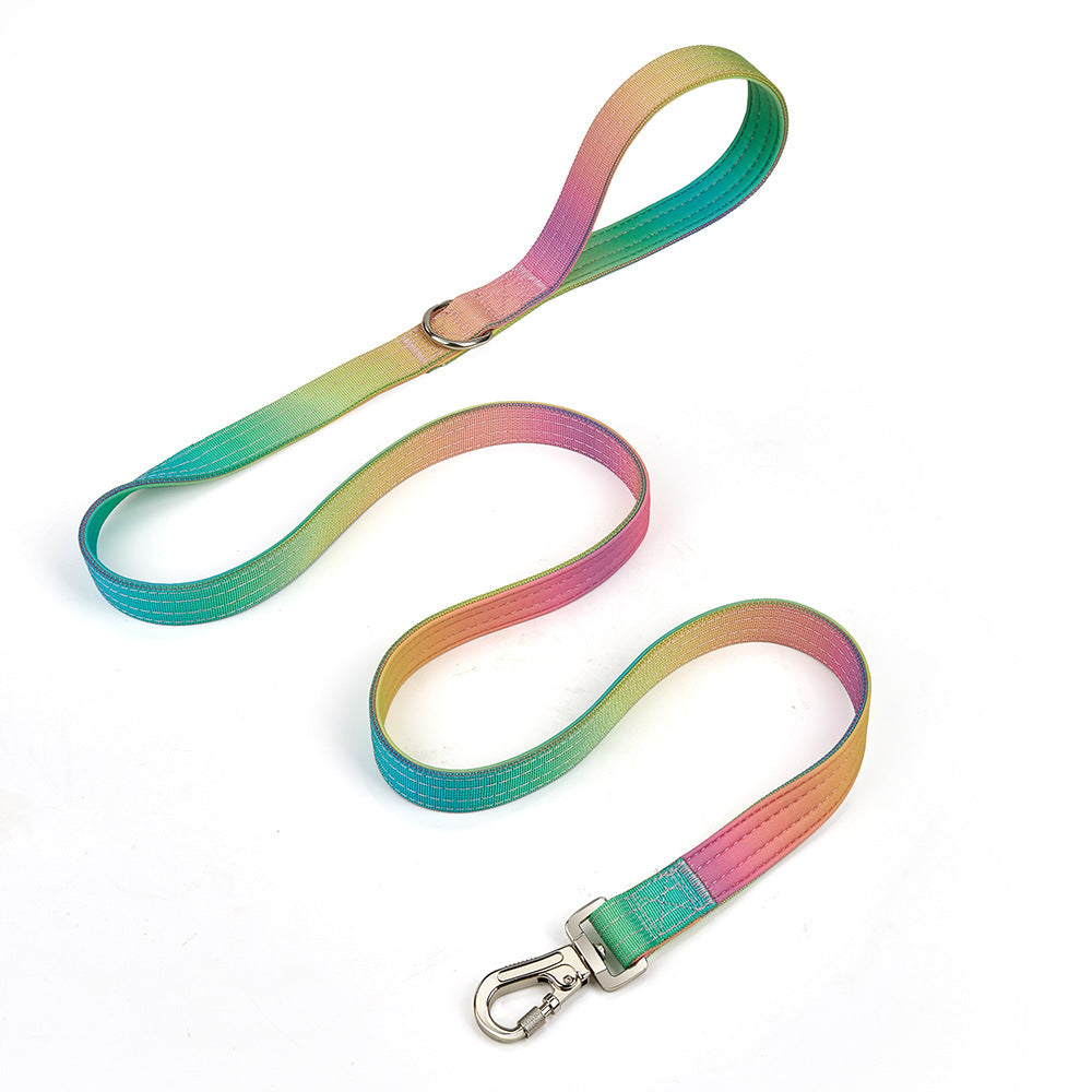 Gradient Collar Widened Pet Accessories Avoid Cutting Into The Neck