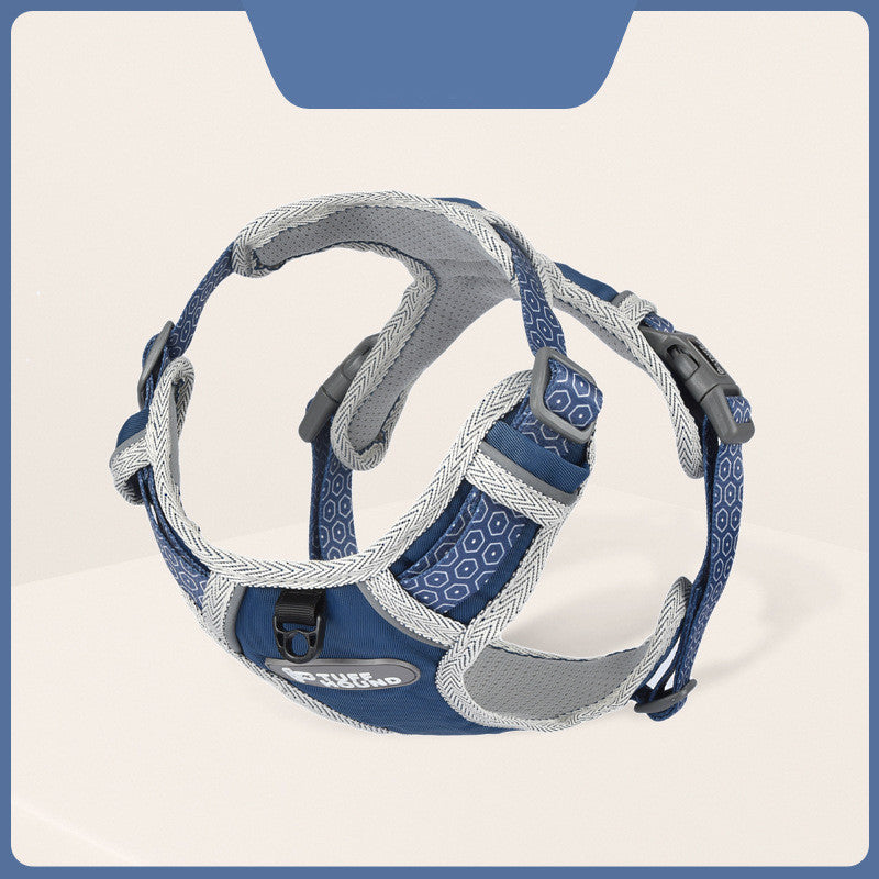 Pet Fashion Simple Chest Strap Leash Set