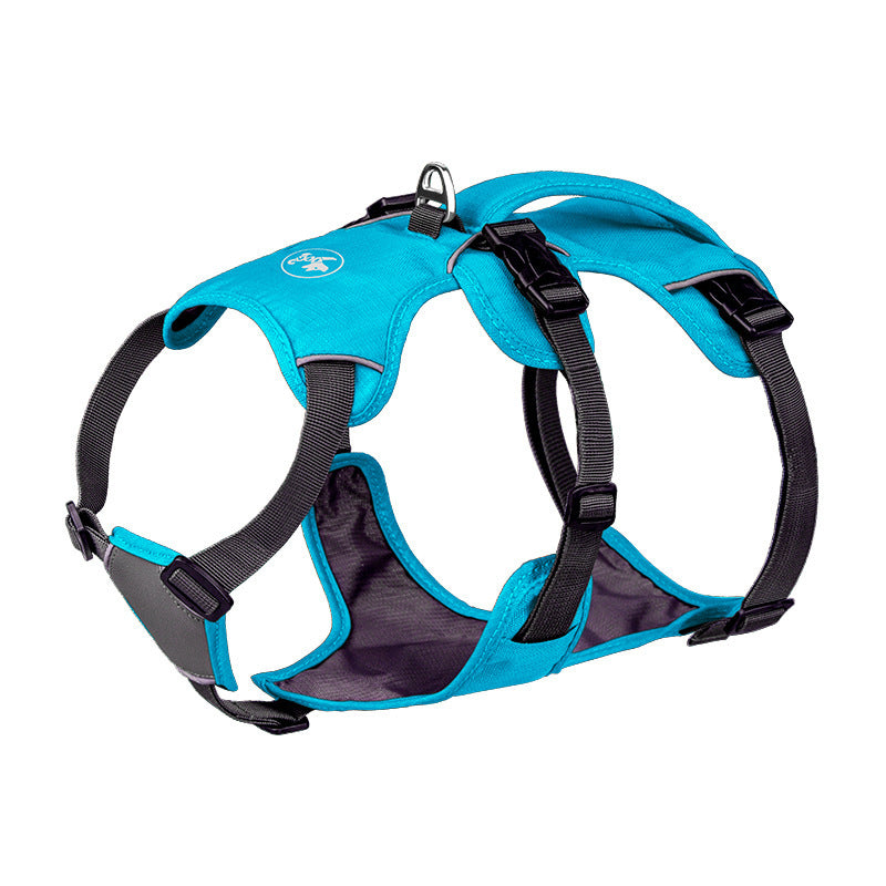 Large Anti Slip Pet Chest Harness In Traction Rope