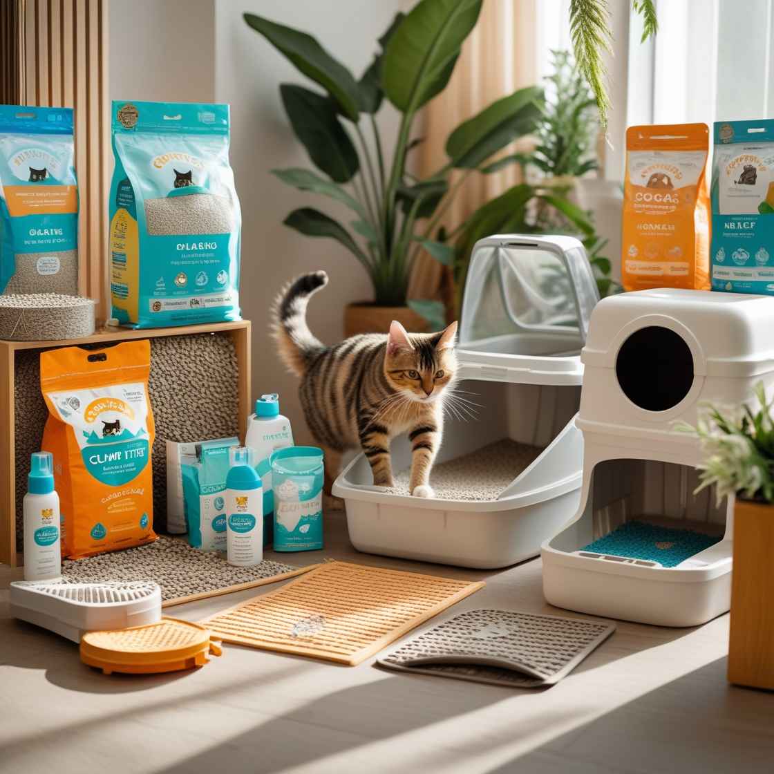 Cat Litter & Accessories