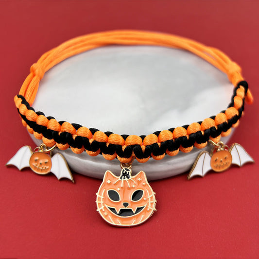 Halloween Geometric Pet Collar Decoration
