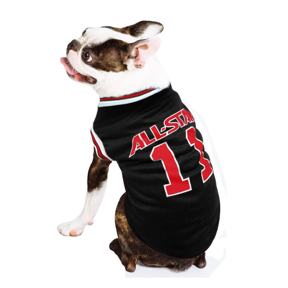 World Cup Dog Vest - Casual Cotton T-Shirt for Pets
